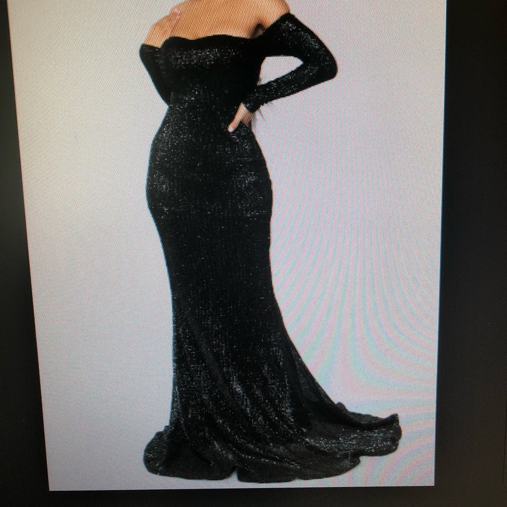 Fashion Nova Curve floor length sequin dress